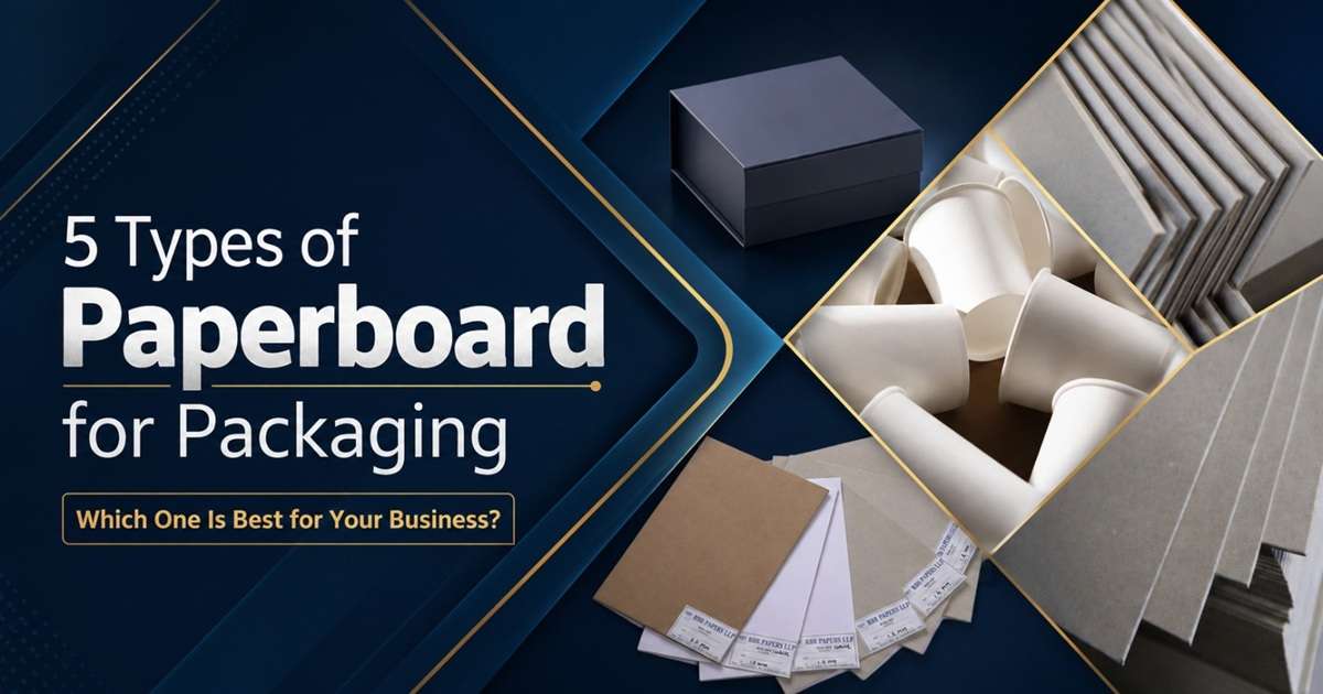 5 types of paperboard for packaging for different business applications